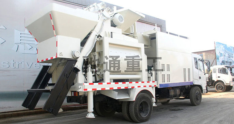 攪拌一體車載泵